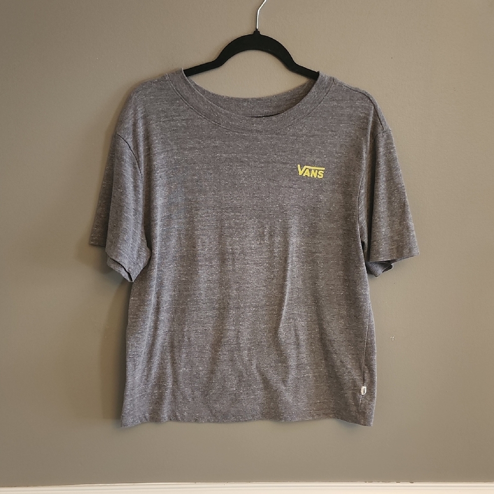 Vans Gray Womens T-Shirt - Picture 1 of 10